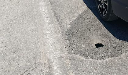 Sinop'ta yol çökmesine kalıcı çözüm bekleniyor