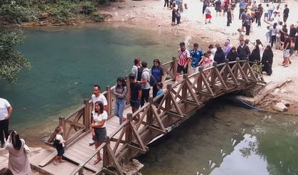 Erfelek’te turizm hareketliliği: Tatlıca Şelaleleri dolup taşıyor