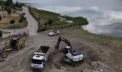 İlçenin sevilen mesire alanına ulaşım rahatlıyor