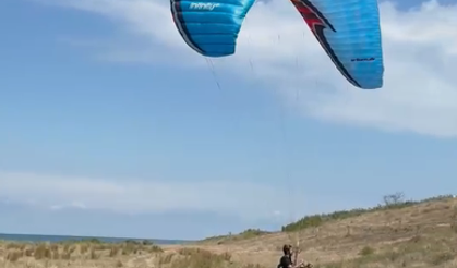 Sinop'ta İleri Seviye Yamaç Paraşütü Eğitimleri başladı