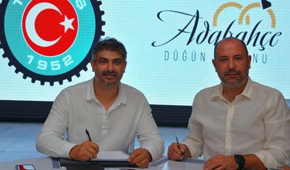 Sinop Türk-İş ile Adabahçe Düğün Salonu arasında indirim anlaşması