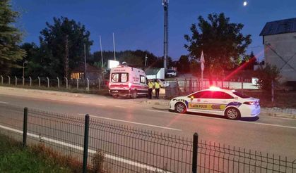 Sinop'ta elektrikli bisiklet kazası