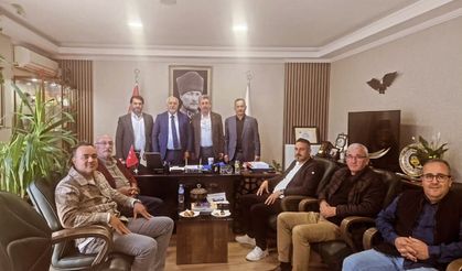 Sinop’ta iş dünyası ve esnaf temsilcileri bir araya geldi