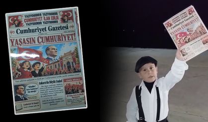 Cumhuriyet coşkusunu yaşadı ve yaşattı!