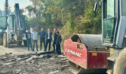 Başkan Yaman’dan saha ekiplerine ziyaret