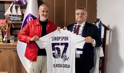 Vali Özarslan’dan Sinopspor’a ziyaret