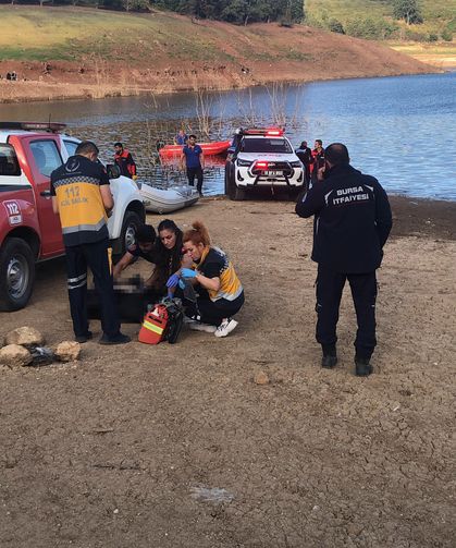 Baraja düşen otomobildeki sürücü boğularak hayatını kaybetti