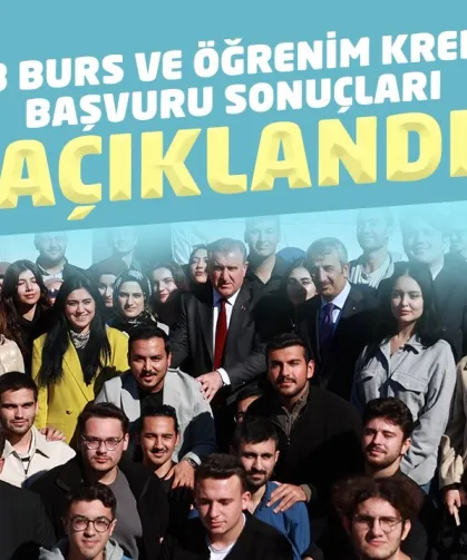 Burs ve Öğrenim Kredisi sonuçları açıklandı