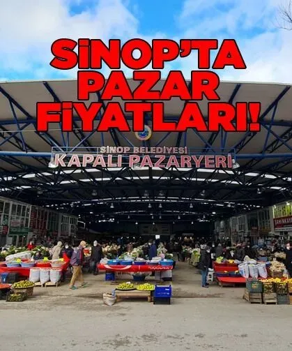 Sinop'ta pazar fiyatları - 2 Haziran 2025