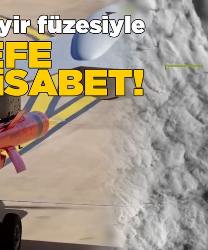 Çakır seyir füzesi Sinop’tan hedefi tam isabetle vurdu