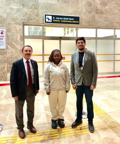 YTB burslu ilk öğrenci Sinop’a geldi