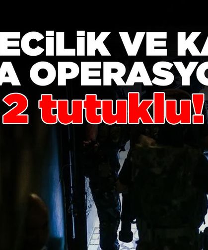 Tefecilik ve kara para aklama operasyonunda 2 şüpheli tutuklandı