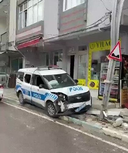 Yaşlı kadını darp etti, polise kaza yaptırdı