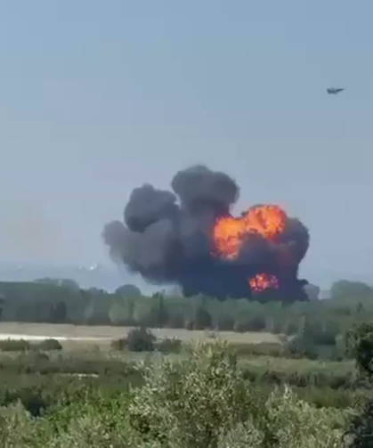 TSK'ya ait F-16 düştü!