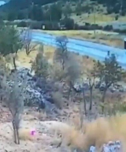 7 kişinin hayatını kaybettiği kaza kamerada
