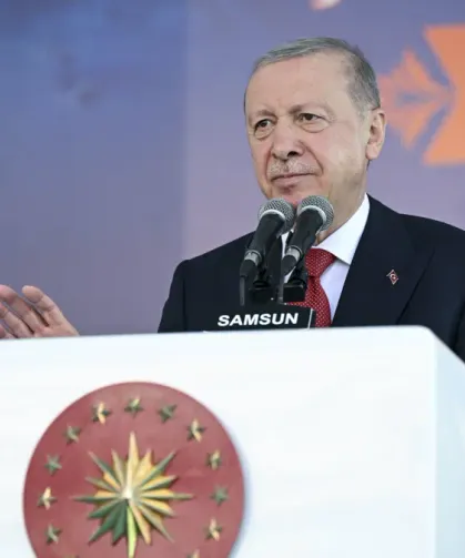 Cumhurbaşkanı Erdoğan, Samsun'da konuştu