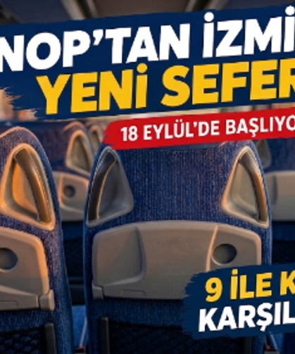 Sinop Kalkışlı Ege Seferleri Başlıyor! Sinop’tan 9 İle Kesintisiz Otobüs Seferi