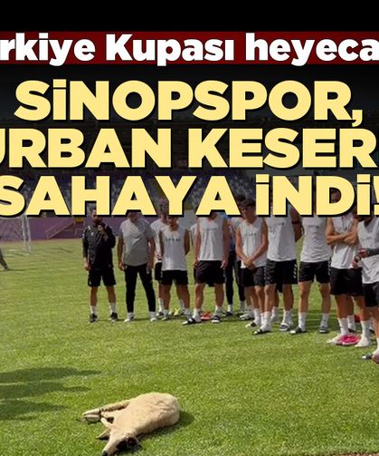 Sinopspor, Ziraat Türkiye Kupası öncesi hazırlıklarını tamamladı