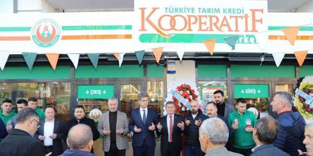 19 Mayıs'ta Tarım Kredi Kooperatif Market açıldı