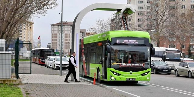 Samsun'da elektrikli otobüsler 6 ayda 612 ton karbondioksit salınımını engelledi