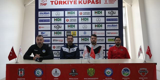 KONYA - HDI Sigorta Hentbol Erkekler Türkiye Kupası yarı final maçlarına doğru