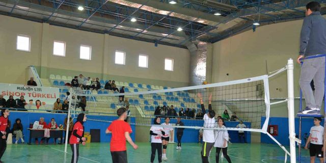 Türkeli’de "Mahalle Ligi" voleybol etkinliği
