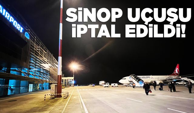 Sinop-İstanbul seferi iptal oldu