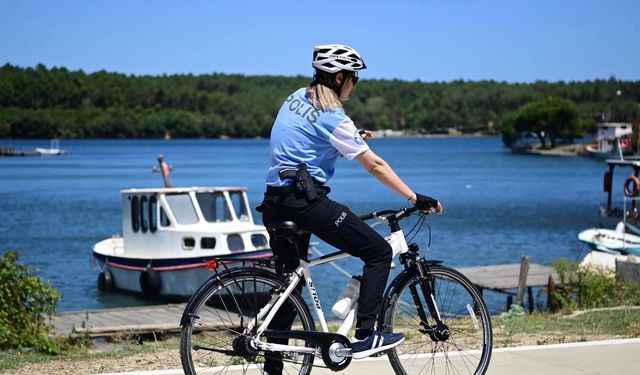 Sinop'ta "Martılar" huzur ve güven için pedal çeviriyor