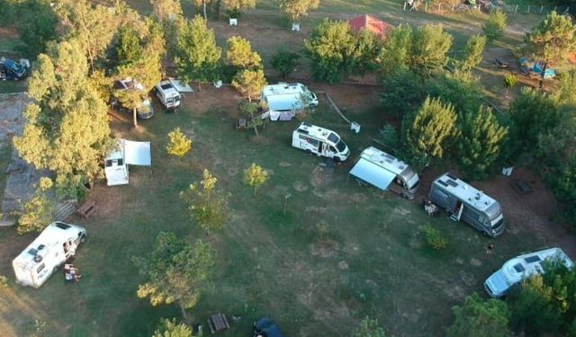 Hollanda ve Belçikalı kampçılar Sinop'a hayran kaldı