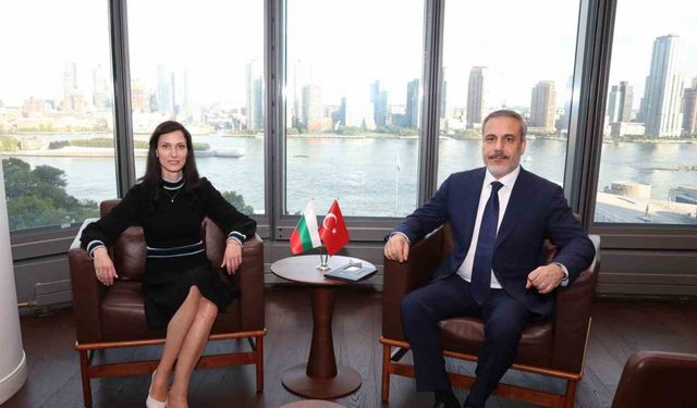Dışişleri Bakanı Fidan, Bulgaristan Dışişleri Bakanı Mariya Gabriel ile görüştü