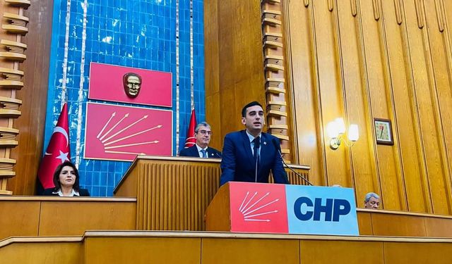 CHP Sinop İl Başkanı Yalçınkaya grup toplantısında konuştu