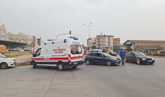 Sinop-Samsun yolundaki kazada 1 kişi yaralandı