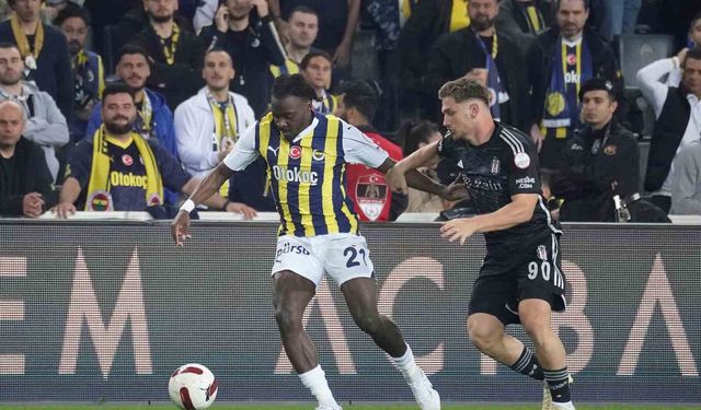 Trendyol Süper Lig: Fenerbahçe: 2 - Beşiktaş: 1 (Maç sonucu)