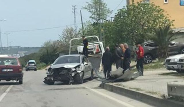 Sinop'ta trafik kazası