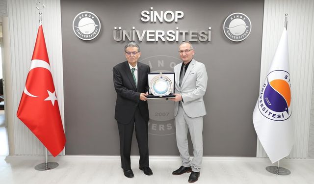 Prof. Dr. Sami Güçlü’den Sinop Üniversitesine ziyaret