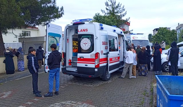 Samsun'da bir öğrenci okula biber gazı getirdi: 31 öğrenci hastaneye kaldırıldı
