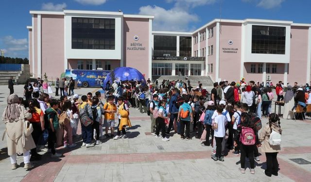 Sinop’ta ilk ve ortaokul öğrencileri üniversite öğrencileriyle buluştu