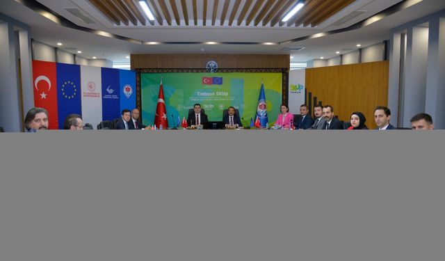 Trabzon'da Sürdürülebilir Kentsel Ulaşım Planı Projesi toplantısı yapıldı