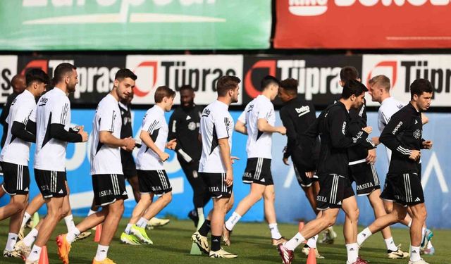 Beşiktaş, Hatayspor maçı hazırlıklarını tamamladı