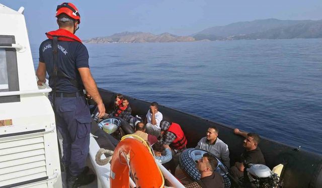 Datça’da 10 düzensiz göçmen yakalandı