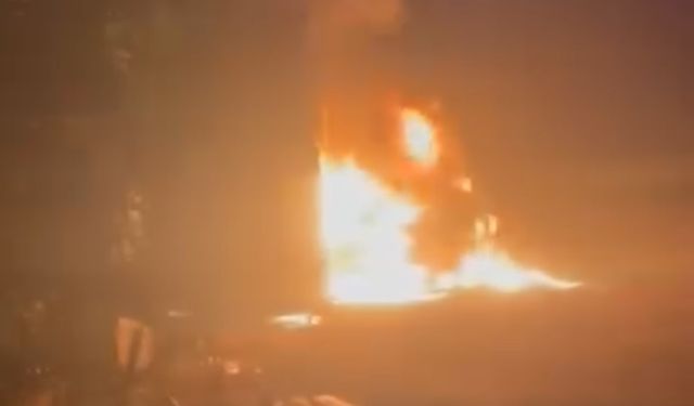 Mardin’de iki trafo ve traktör yakıldı