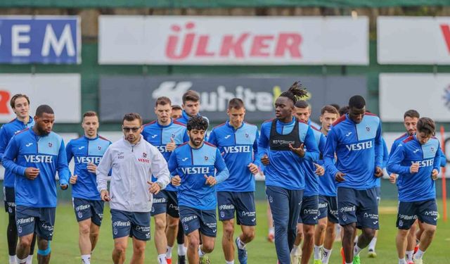 Trabzonspor, Başakşehir maçı hazırlıklarına başladı