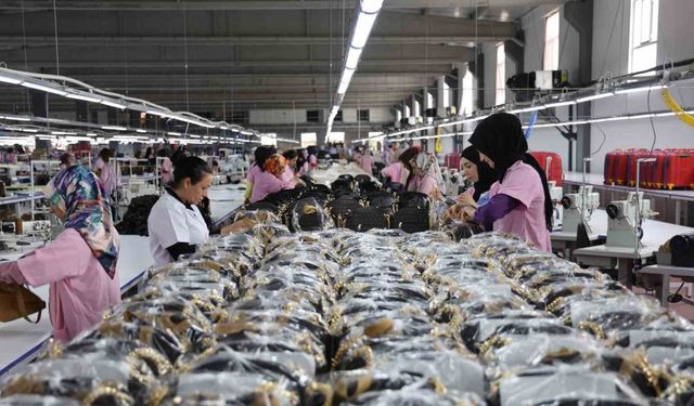 Türkiye’nin en büyüğü: Üretilen çantalar 26 ülkeye ihraç ediliyor