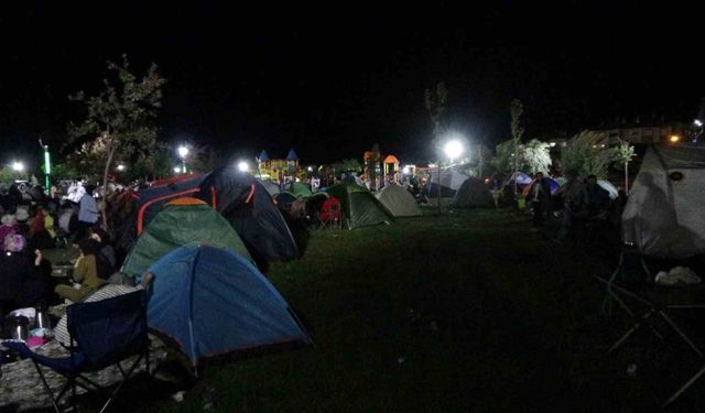 Bingöl’de vatandaşlar Filistin için çadırlarda nöbet tutacak