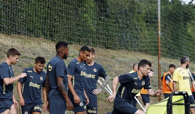 Fenerbahçe, yeni sezon hazırlıklarını Avusturya’da sürdürüyor