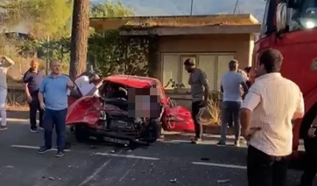 Aydın’da trafik kazası: 1 ölü