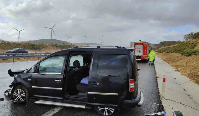 Susurluk’ta trafik kazasında 3 kişi yaralandı