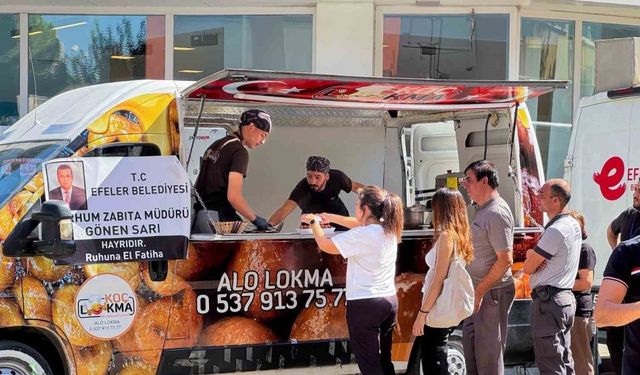 Zabıta Müdürü Sarı’nun ruhuna lokma döktürüldü