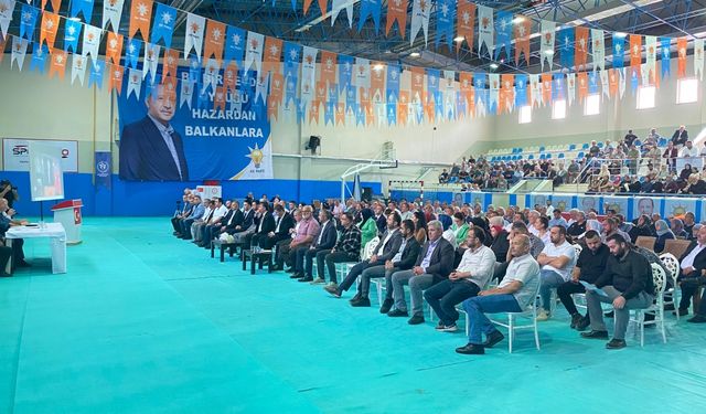 AK Parti Türkeli İlçe Başkanlığına yeniden Çetin seçildi