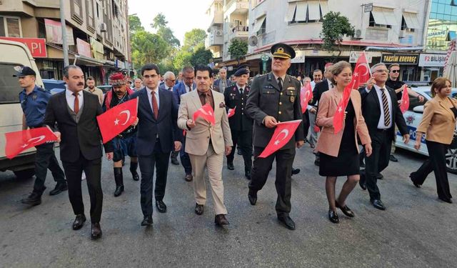 Atatürk’ün Nazilli’ye gelişinin 87. yıldönümü coşkuyla kutlandı